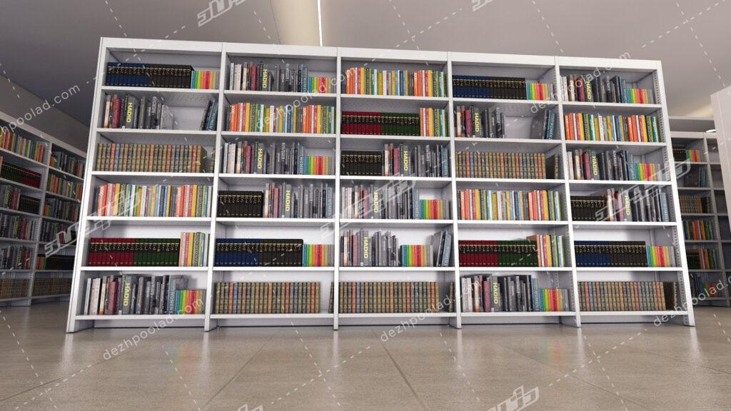 قفسه ثابت کتابخانه