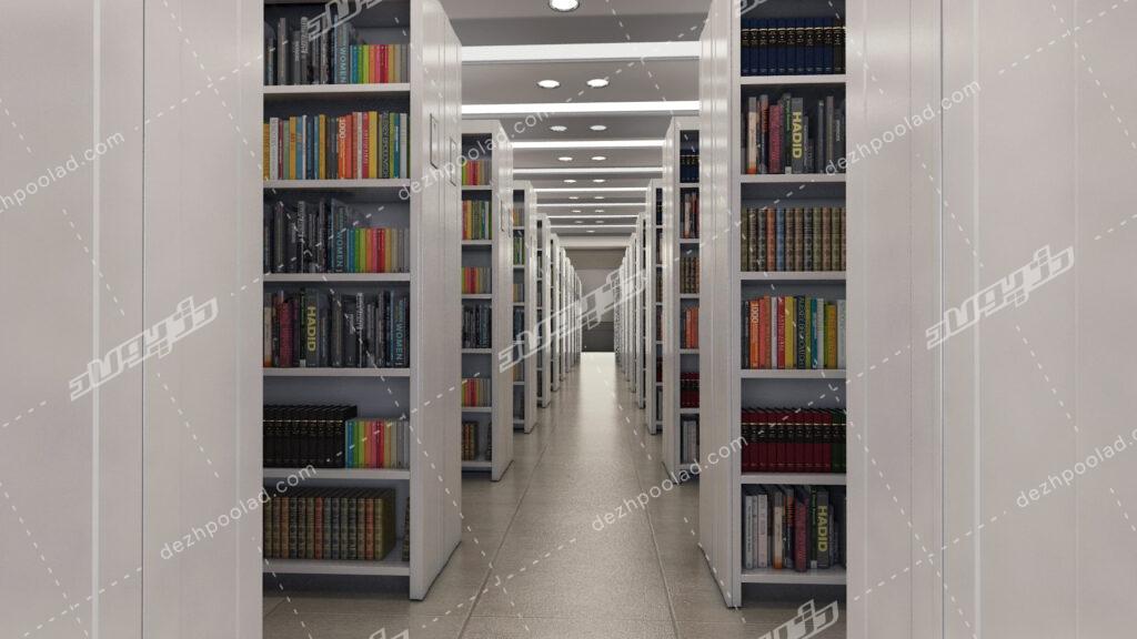 سیستم قفسه بندی ثابت اداری Office fixed shelving system