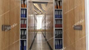 سیستم قفسه بندی متحرک اداری الکتریکی Office mobile shelving system electric
