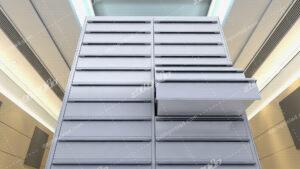 سیستم قفسه بندی متحرک اداری کشو فایل Office mobile shelving system file drawer