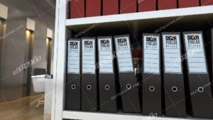 سیستم قفسه بندی متحرک اداری مکانیکی Mechanical office mobile shelving system