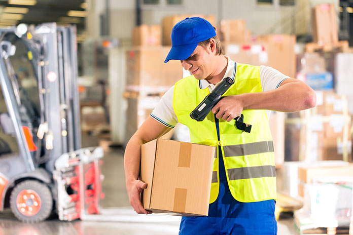 What are the benefits of the coding system in warehouses?
