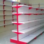 What are the two important types of store shelves?